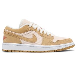 Nike Air Jordan 1 Low SE "Corduroy & Suede" Sneakers, Size 6.5